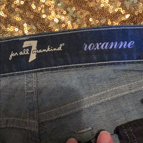 7 For All Mankind Roxanne Jeans Size 27 - Picture 2 of 10
